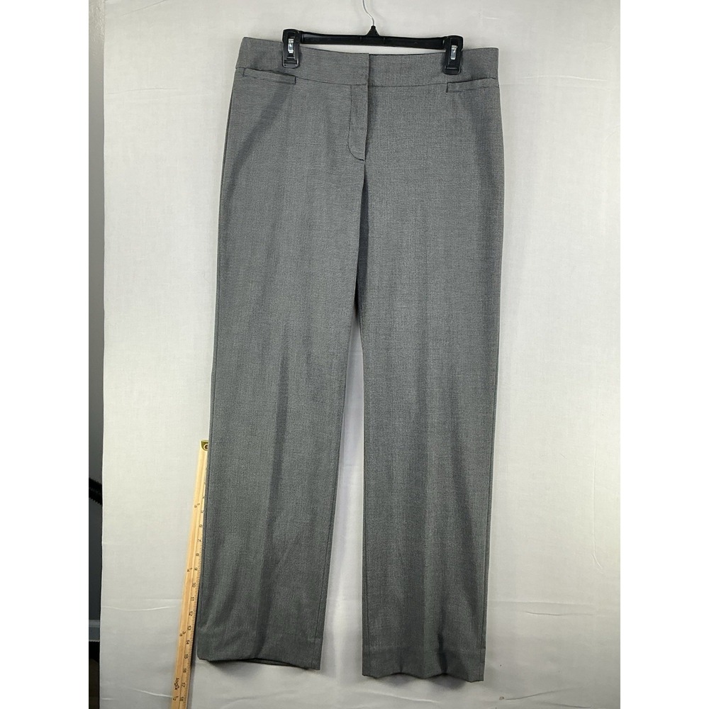 Liz Claiborne Women's Gray Dress Pants Size 12 Straight Career